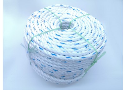 Nylon Rope (White Blue Dot)